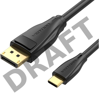 Кабель Vention USB-CM / DP M - 2 м.