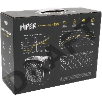 Блок питания Hiper ATX 650W HPB-650D 80+ bronze (24+4+4pin) APFC 120mm fan 6xSATA