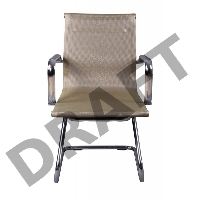 Кресло Бюрократ CH-993-Low-V/gold низкая спинка золотистый сетка