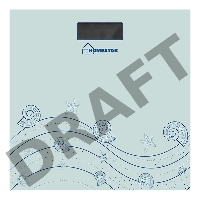 Весы напольные электронные HOMESTAR HS-6001B  (стеклянная поверхность, 180 кг)