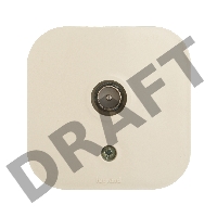 Электроустановочные изделия Legrand Legrand 782245 Розетка TV (Слоновая кость)