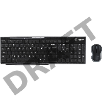 Клавиатура + мышь Logitech MK270 клав:черный мышь:черный USB беспроводная Multimedia
