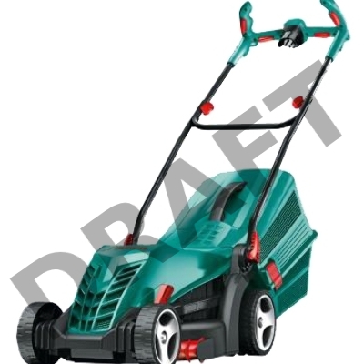 Газонокосилки Bosch ARM 34 06008A6101 Газонокосилка роторная { шир. 34см, Мотор Power drive, Момент 16Нм, 1300Вт, 40л, 11кг, 5 уровней кошения(20-70см); косит вдоль стен, складные Ergo ручки, комп. хранение }