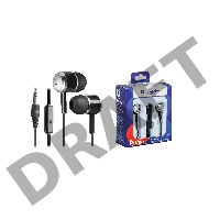 Наушники DEFENDER Pulse 427 черный, вставки 63427