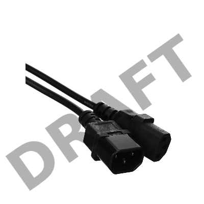 Кабель монитор - компьютер 220V (UPS -> устройство) VCOM 3G*0.5mm (CE001-CU)1.8м