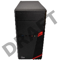 ПК IRU Office 310H5SM MT i3 10105 (3.7) 8Gb SSD240Gb UHDG 630 Free DOS GbitEth 400W черный