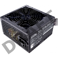 Блок питания Cooler Master MWE White, 550W, ATX, 120mm, 6xSATA, 2xPCI-E(6+2), APFC, 80+ White MPE-5501-ACABW-EU