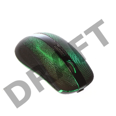 Мышь Qumo Office Comfort M18, беспроводная, аккумуляторная 600 mAH, кабель зарядки