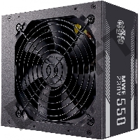 Блок питания Cooler Master MWE White, 550W, ATX, 120mm, 6xSATA, 2xPCI-E(6+2), APFC, 80+ White MPE-5501-ACABW-EU