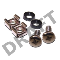 Винты LANMASTER (LAN-SC30) крепежные для патч-панелей. 30 шт. в пачке