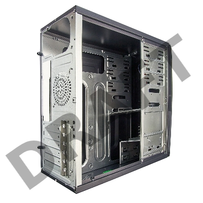 Корпус Exegate EX280388RUS Miditower Exegate CP-604 Black, ATX, <CP450W, 80mm>, 2*USB, Audio