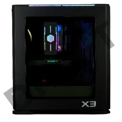 Корпус ZALMAN X3, ATX, BLACK, WINDOW, 2x3.5