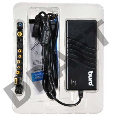 Блок питания Buro BUM-1127H70 ручной 70W 12V-24V 11-connectors от бытовой электросети