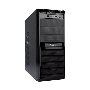 Корпус Exegate EX278395RUS Miditower Exegate XP-329S Black, ATX, <XP350, Black,120mm>, 2*USB, Audio