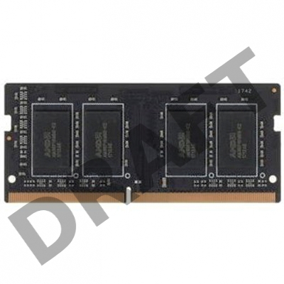 Модуль памяти AMD Radeon™ SO-DIMM DDR3 2GB 1333 R3 Value Series Black R332G1339S1S-U Non-ECC, CL9, 1.5V, RTL