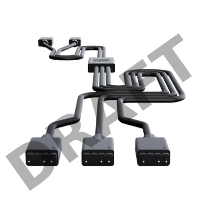 кабель питания вентилятора Cooler Master Addressable RGB 1-to-3 Splitter Cable