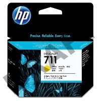 Картридж струйный HP №711 CZ136A желтый x3уп. для HP DJ T120/T520 (29мл)