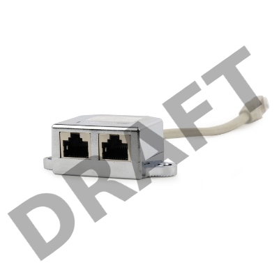 Разветвитель Cablexpert NCA-SP-01A UTP 1 порт RJ45 (T568A/T568B) -> 2 порта RJ45 10/100 BASE-T
