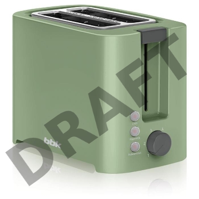 Тостер BBK TR81M зеленый