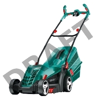 Газонокосилки Bosch ARM 37 06008A6201 Газонокосилка роторная { шир. 37см, Мотор Power drive, Момент 16Нм, 1400Вт, 40л, 12кг, 5 уровней кошения(20-70см); косит вдоль стен, складные Ergo ручки, комп. хранение }