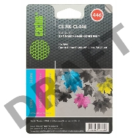 Заправочный набор Cactus CS-RK-CL446 многоцветный для Canon Pixma MG2440/MG2541 (3*30ml)