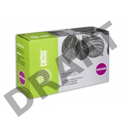 Фотобарабан Cactus CS-DR3200 для принтеров Brother HL-5340D/5350DN/5370DW;DCP-8070D 25 000стр.