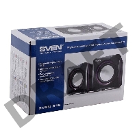 Колонки Sven 315 2.0 черный 5Вт