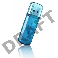 Флеш Диск Silicon Power 32Gb Helios 101 SP032GBUF2101V1B USB2.0 синий