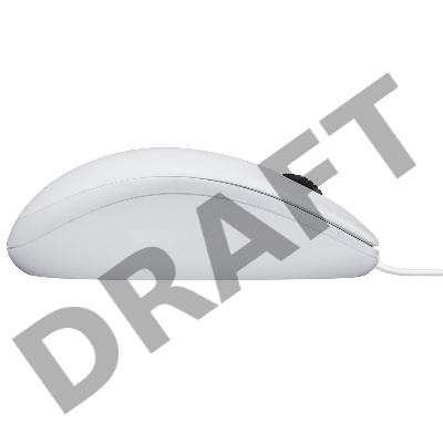 Мышь 910-003360 Logitech Mouse B100 White USB OEM