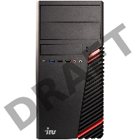 ПК IRU Office 515 MT i5 9400 (2.9) 8Gb SSD500Gb UHDG 630 Free DOS GbitEth 500W клавиатура мышь черный