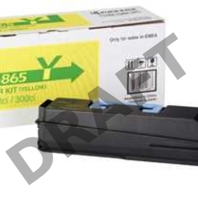 Тонер-картридж Kyocera-Mita TK-865Y желтый для TASKalfa 250ci/300ci (12000стр.)