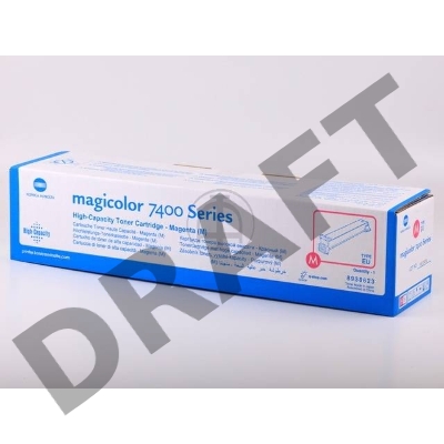 Тонер-картридж Konica-Minolta 8938623 пурпурный для MagiColor 7450/7450 II 12K