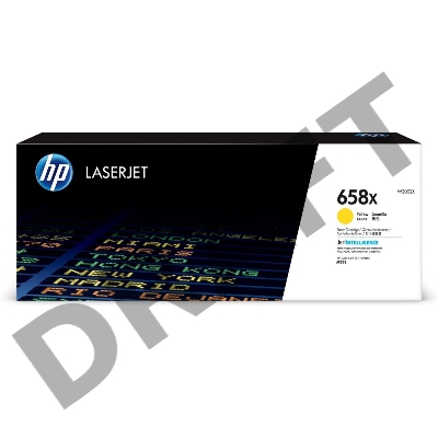 Тонер-картридж HP 658X W2002X желтый для HP CLJ Enterprise M751 (28000стр.)