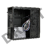 Корпус Aerocool CS-1101 черный без БП ATX 2x120mm 1x140mm 2xUSB2.0 1xUSB3.0 audio