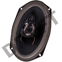Колонки автомобильные Phantom MS 693 (без решетки) 200Вт 93дБ 4Ом 16x23см (6x9дюйм) (ком.:2кол.) коаксиальные трехполосные