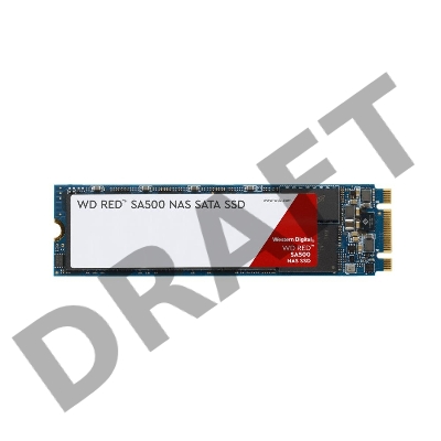 Накопитель SSD Western Digital WD Red™ SA500 NAS 3D NAND WDS500G1R0B 500ГБ M2.2280 SATA-III (TLC)