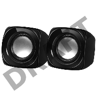 Колонки Sven 120 2.0 черный 5Вт