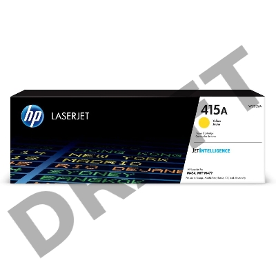 Тонер-картридж HP 415A W2032A желтый для HP HP LJ M454/MFP M479 (2100стр.)