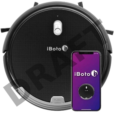 Пылесос-робот iBoto Smart X615GW Aqua черный/серый