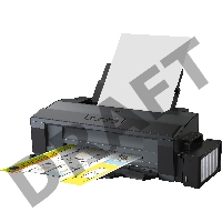 Принтер Epson L1300, 4-цветный струйный СНПЧ A3+, 15 (5.5 цв) стр/мин, 5760x1440 dpi, подача: 100 лист., вывод: 50 лист., USB, печать фотографий (старт.чернила - около 7100 ч/б документов А4 и 5700 цветных документов А4)