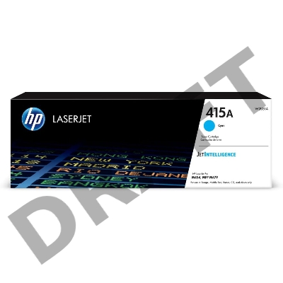 Тонер Картридж HP 415A W2031A голубой (2100стр.) для HP HP LJ M454/MFP M479