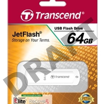 Флэш Диск Transcend USB Drive 64Gb JetFlash 370 TS64GJF370 {USB 2.0}