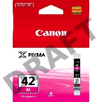 Картридж струйный CLI-42M (6386B001) для Canon PIXMA PRO-100, Пурпурная, 416 стр.