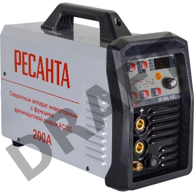 Сварочный аппарат Ресанта САИ-200АД (АС/DC) инвертор ММА DC/TIG