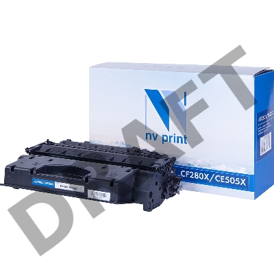 Картридж NV Print CF280X/CE505X_NVP (тип CF280X/CE505X), черный, 6900 стр., для HP LJ P2035/P2055