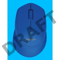 Мышь Logitech Wireless Mouse M280 Blue Retail