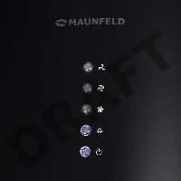 Вытяжка MAUNFELD LEE WALL 35 ЧЕРНЫЙ