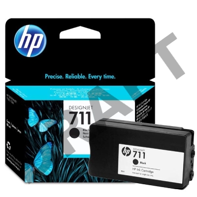 Картридж струйный HP №711 CZ133A черный для HP DJ T120/T520 (80мл)