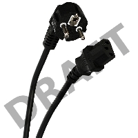 Кабель питания EU 1.8M CE021-CU1.0-1.8M VCOM