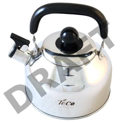 Чайник TECO 2,8 л. со свистком, TC-116 из нержавеющей стали, капсулированное дно     